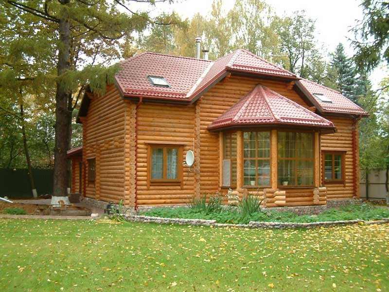 Сруб дома