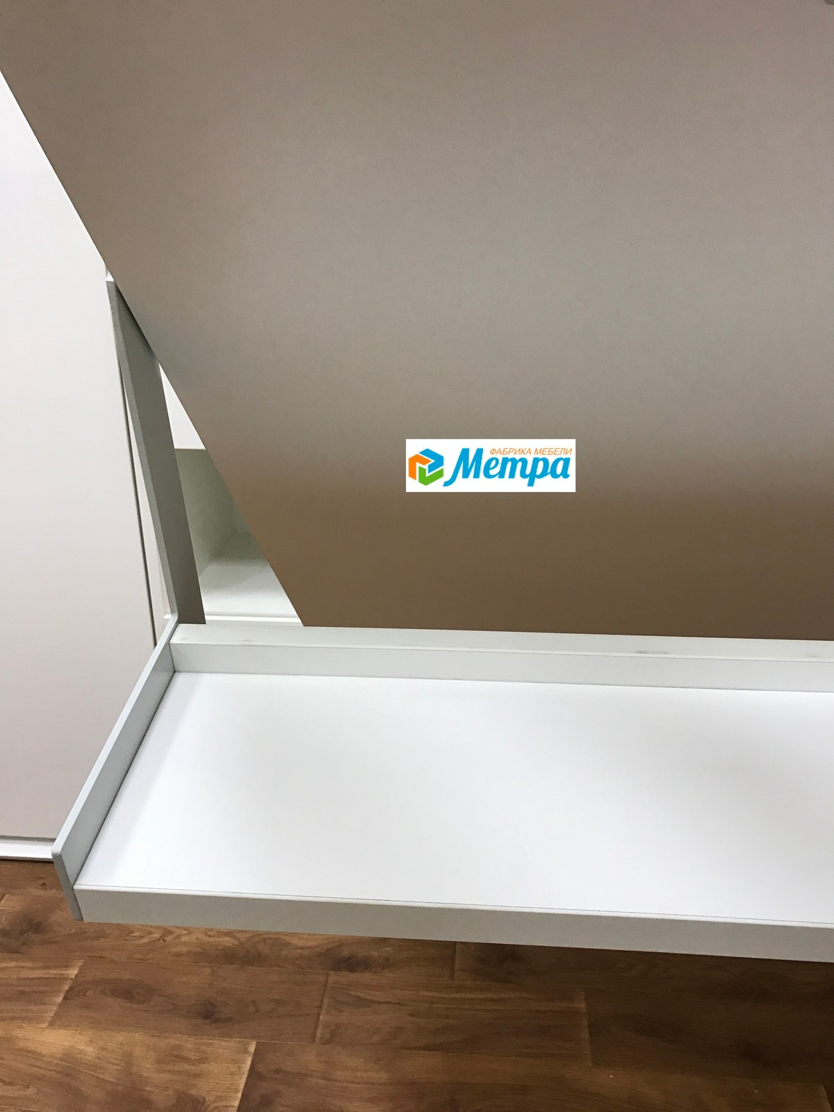 Шкаф кровать трансформер с диваном. Wall bed and sofa