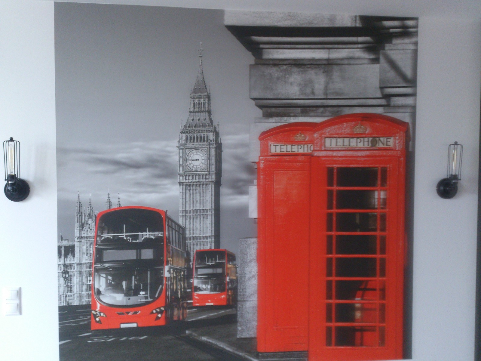 фотопечать на обоях