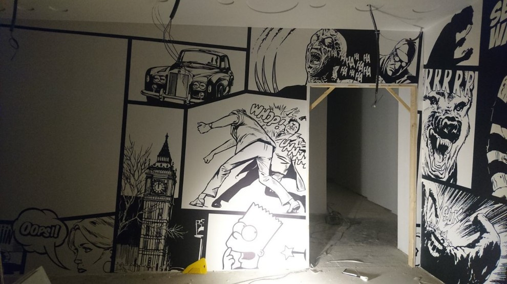 фотопечать на обоях