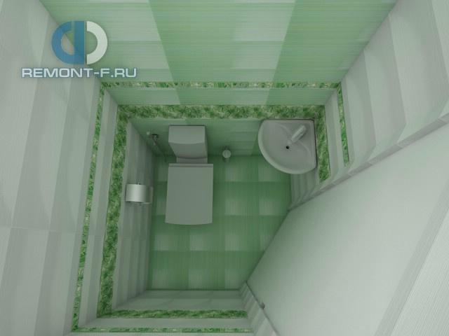 Дизайн 1-комнатной квартиры 56 кв. м современном стиле