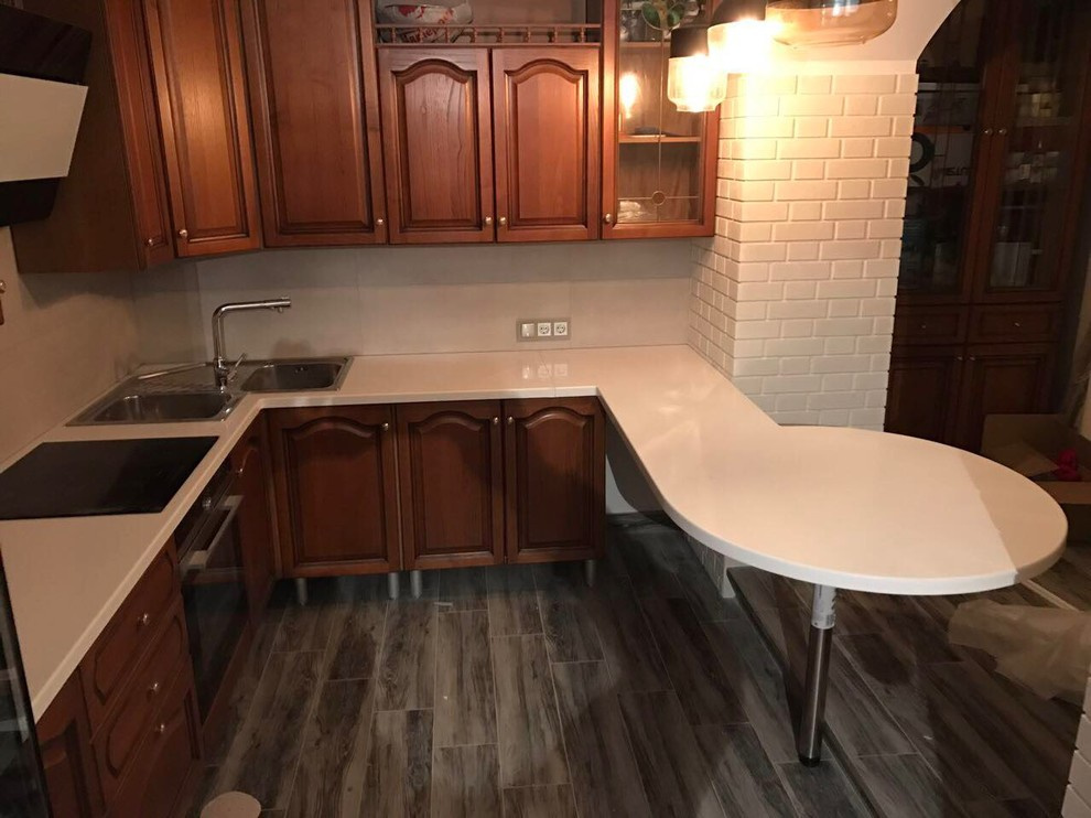 Столешницы из искусственного камня в кухню