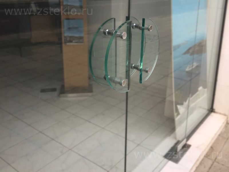 Ручка из стекла