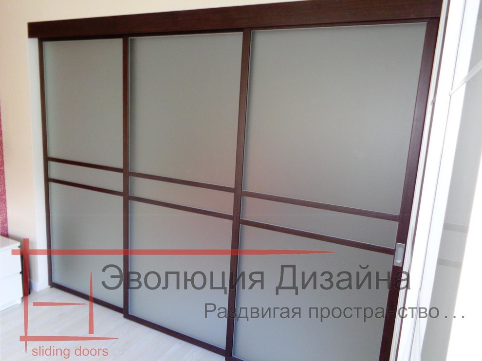 Раздвижная перегородка в спальню