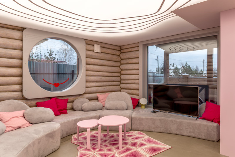 Карим Рашид и Диана Балашова в проекте с потолками Cerutti ST