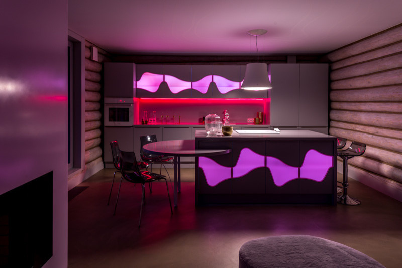 Карим Рашид и Диана Балашова в проекте с потолками Cerutti ST