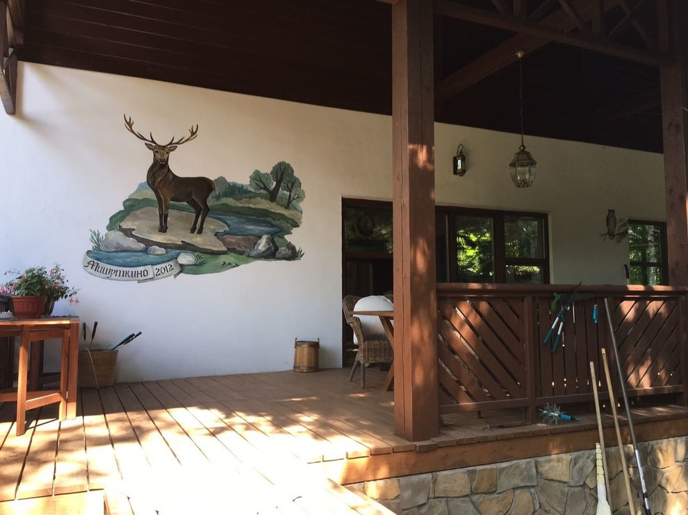 Дом в стиле Luftlmalerei