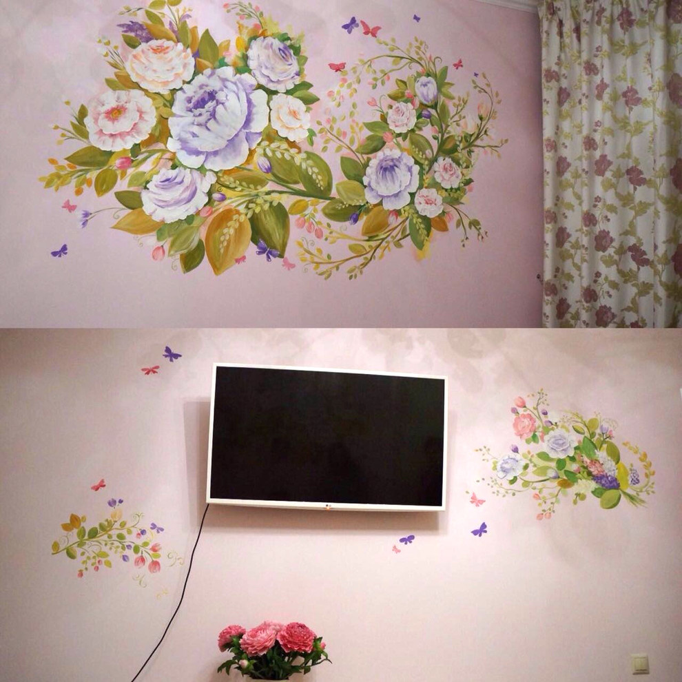 Обложка проекта: Роспись в детской комнате