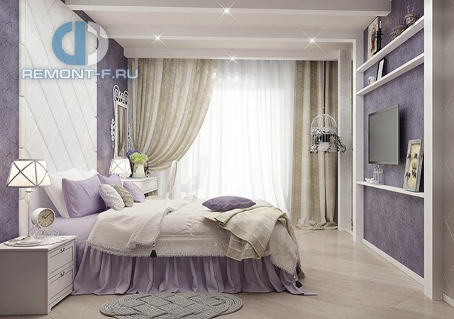 Дизайн трехкомнатной квартиры 104 кв. м в стиле прованс