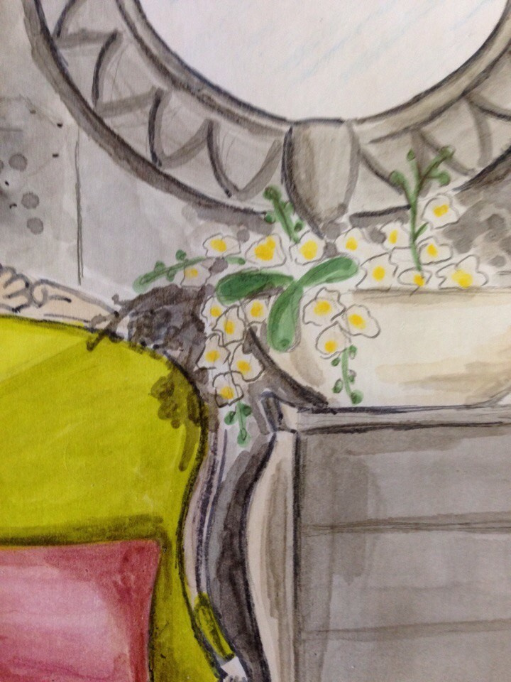 Скетчи интерьеров