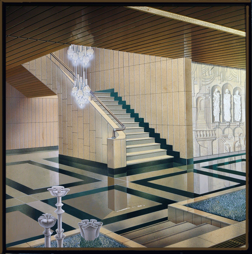 Ручная графика. Интерьеры.