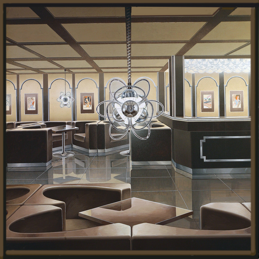 Ручная графика. Интерьеры.