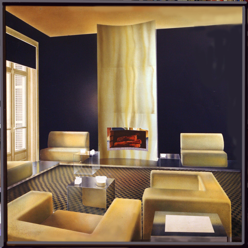 Ручная графика. Интерьеры.