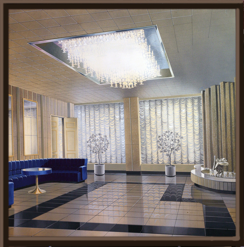 Обложка проекта: Ручная графика. Интерьеры.