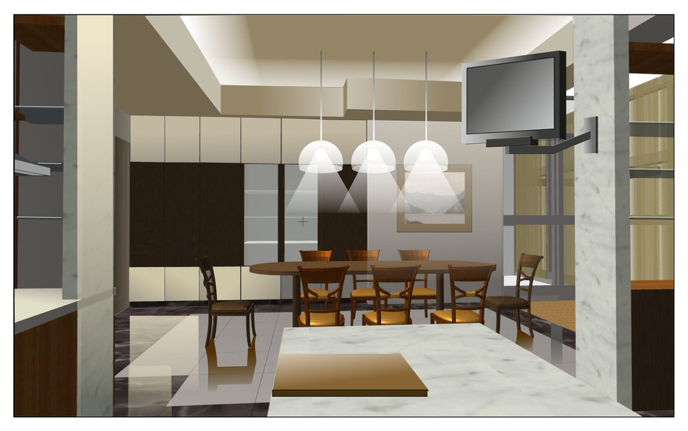 Проект интерьеров квартиры в Пушкине