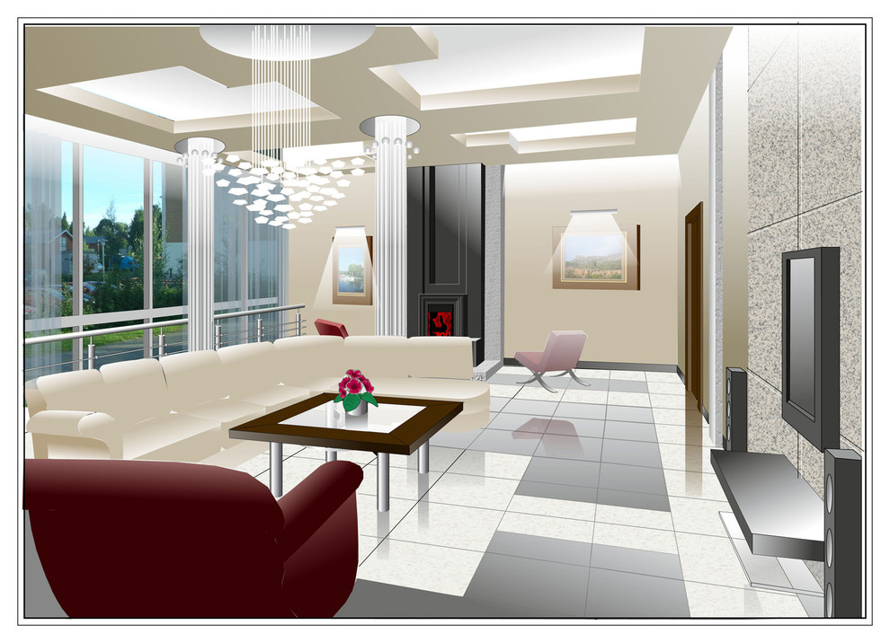 Проект интерьеров квартиры в Пушкине