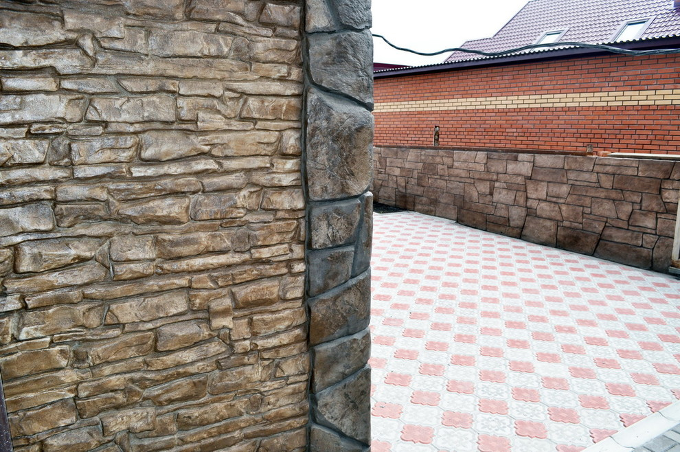 Цоколь и забор в п.Дзержинское