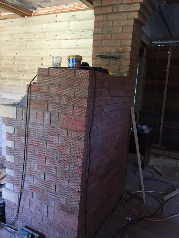 Декоративная отделка печи-камина