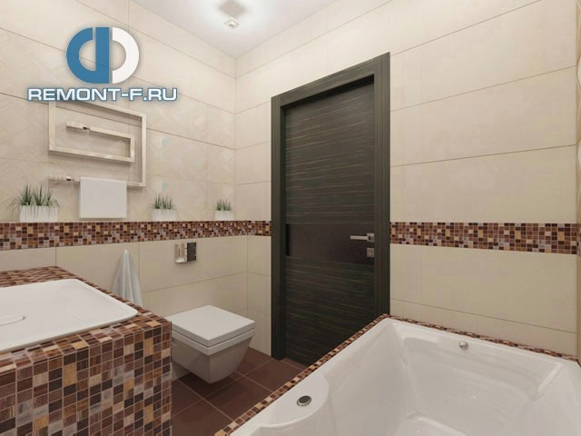 Дизайн трехкомнатной квартиры 70 кв. м в современном стиле