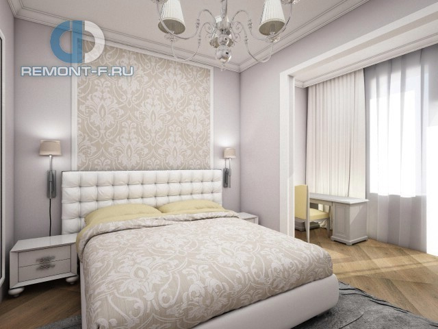 Дизайн 3-комнатной квартиры 73 кв. м в стиле неоклассика