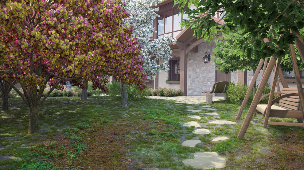 Индивидуальный загородный дом с участком