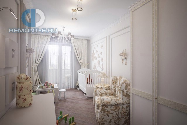Дизайн 4-комнатной квартиры 160 кв. м в стиле неоклассика