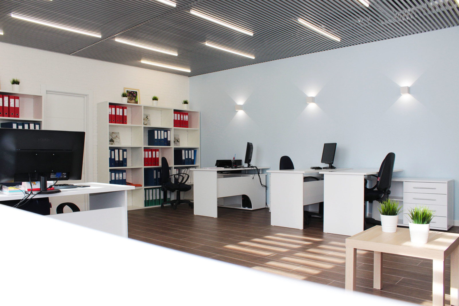 Прекрасное и легкое офисное пространство