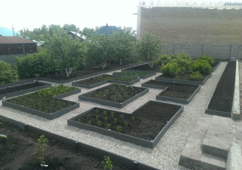 Обложка проекта: Грядки из ДПК