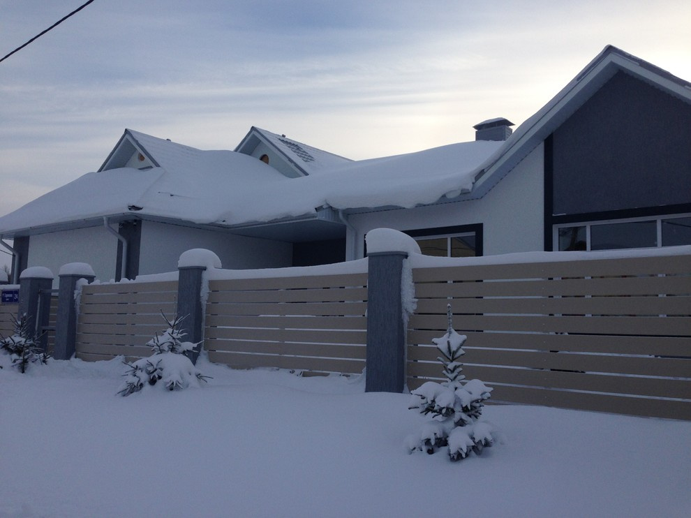 Обложка проекта: Забор из древесно-полимерного композита