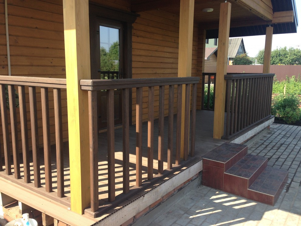 Веранда у бани