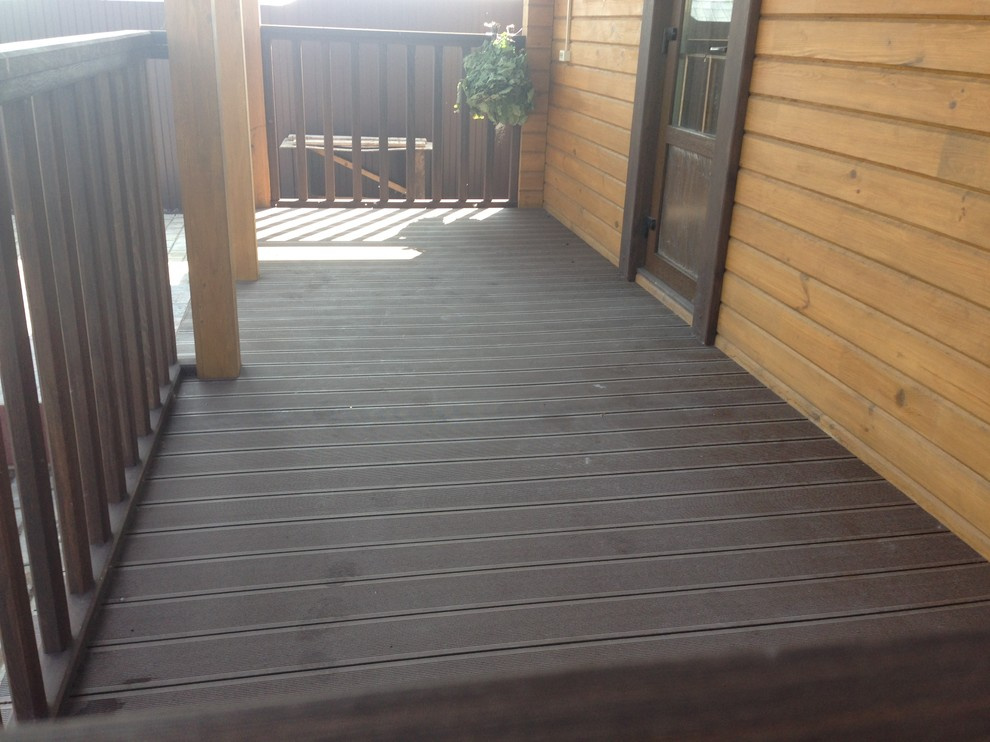 Веранда у бани