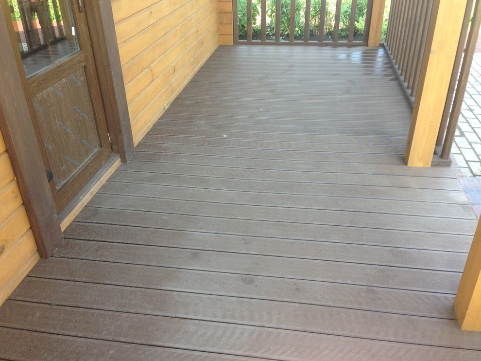 Веранда у бани