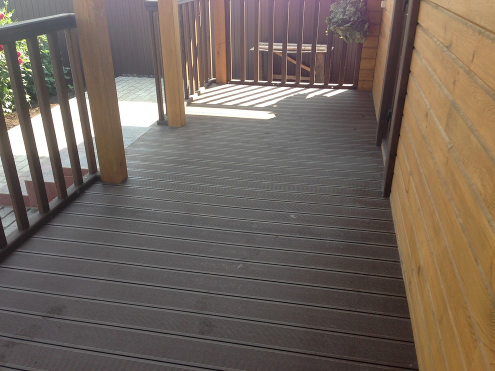 Веранда у бани