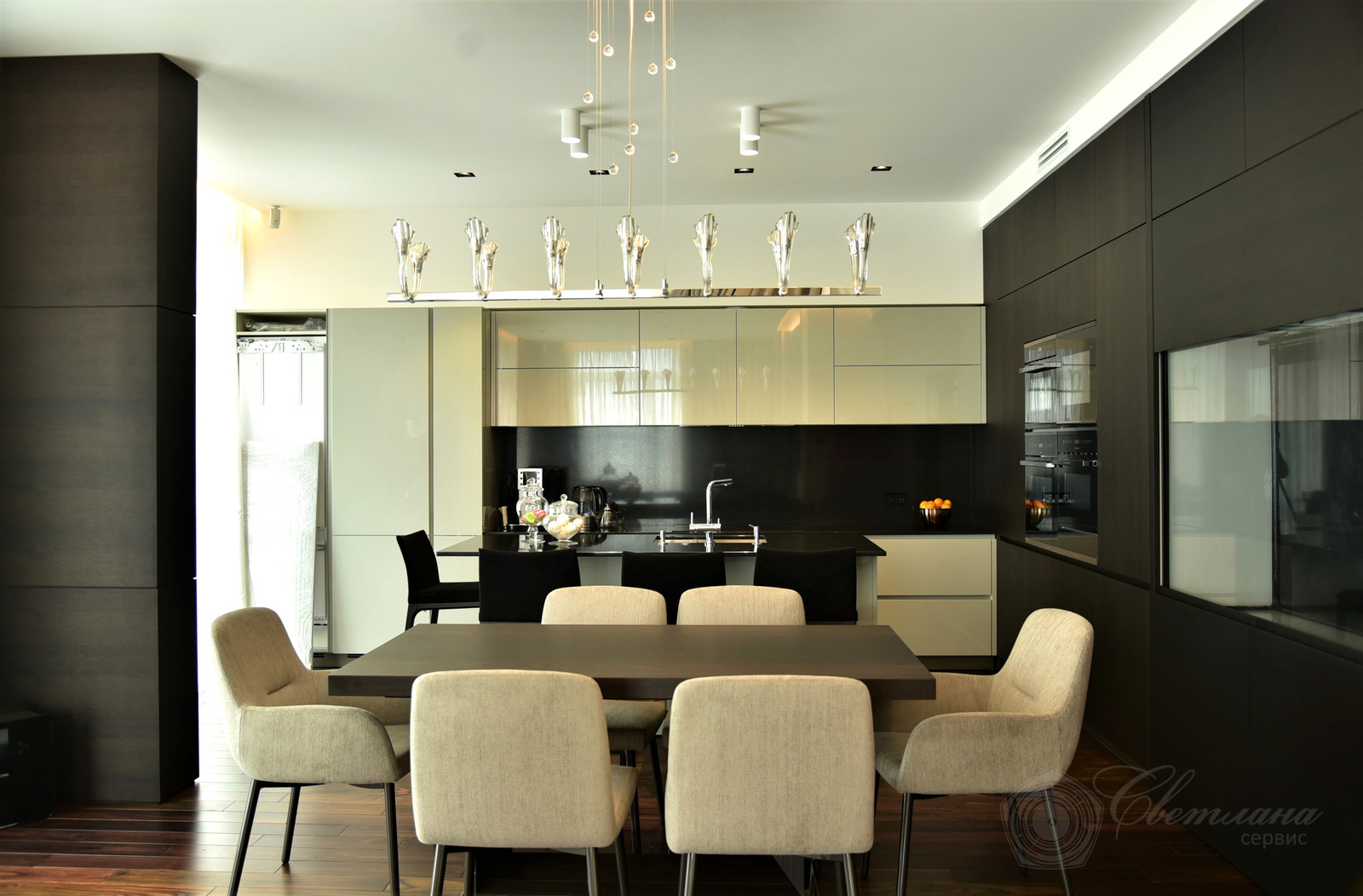 Интерьер квартиры  в современном стиле