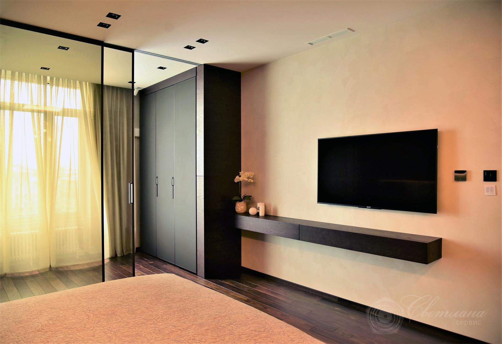 Интерьер квартиры  в современном стиле