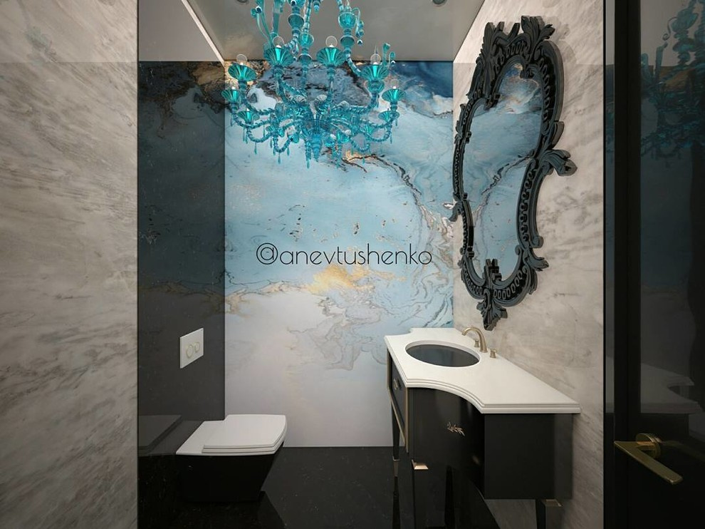 Интерьер квартиры в стиле Фьюжн.