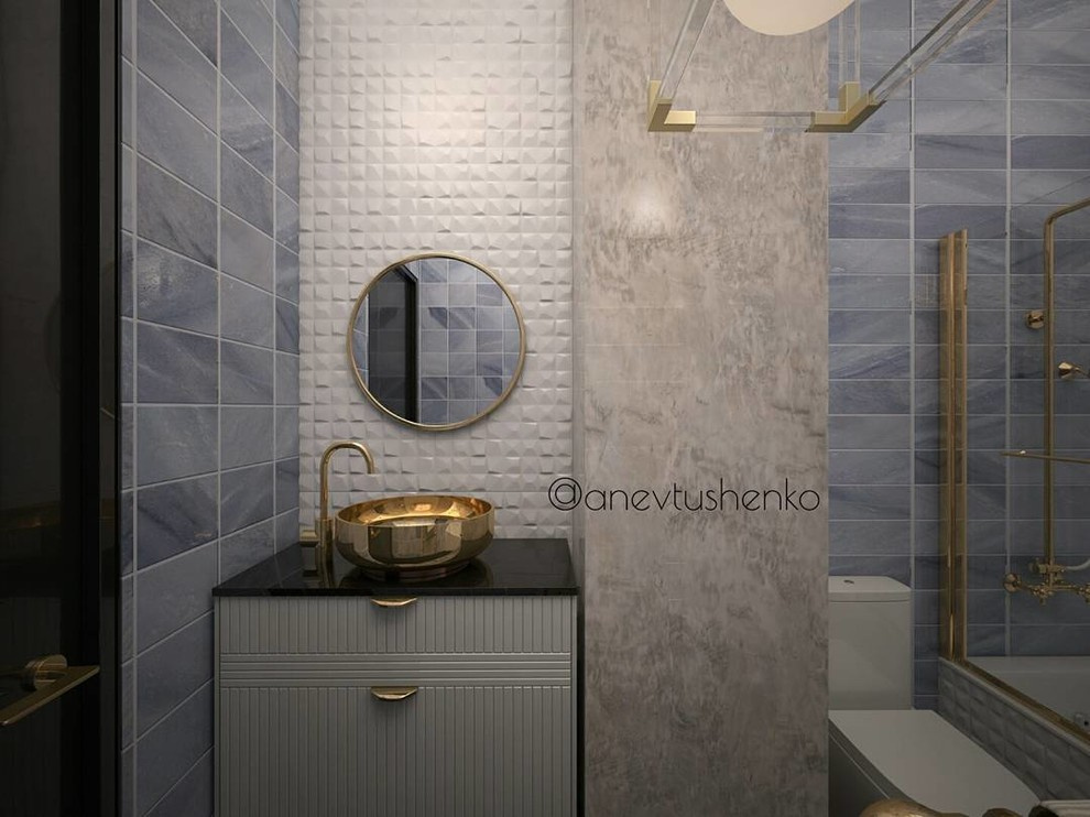 Интерьер квартиры в стиле Фьюжн.