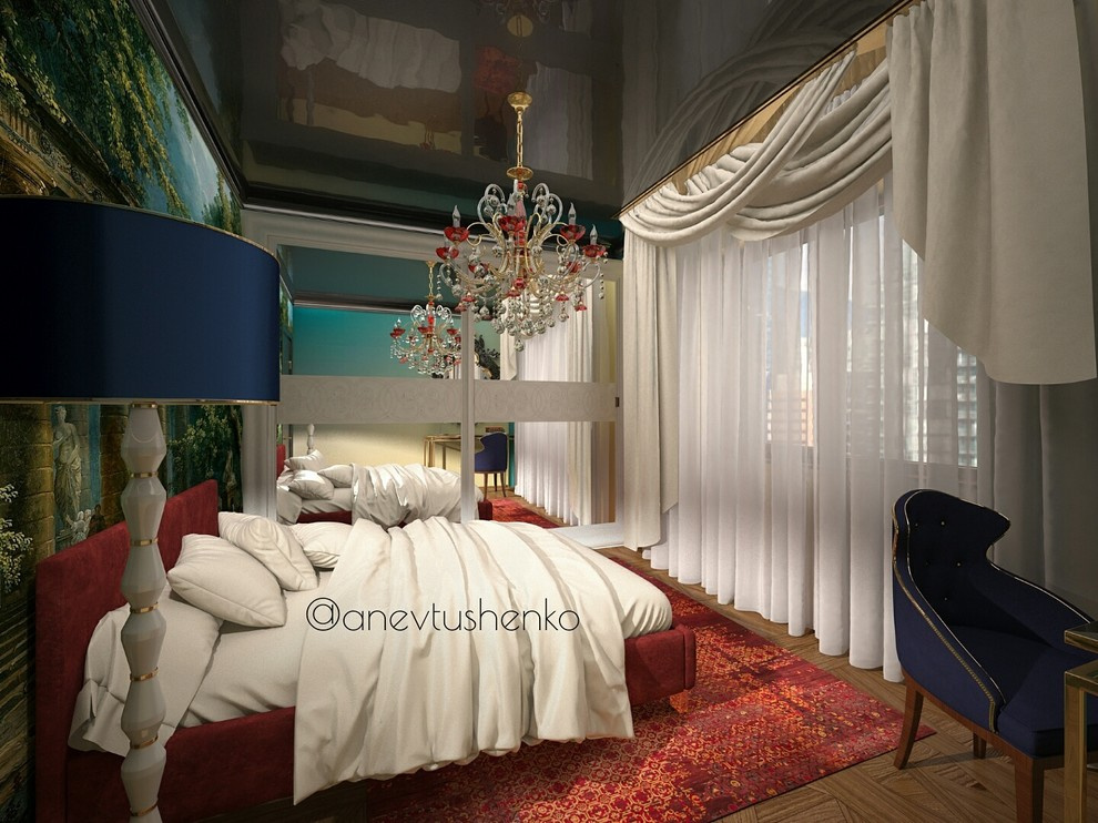 Интерьер квартиры в стиле Фьюжн.