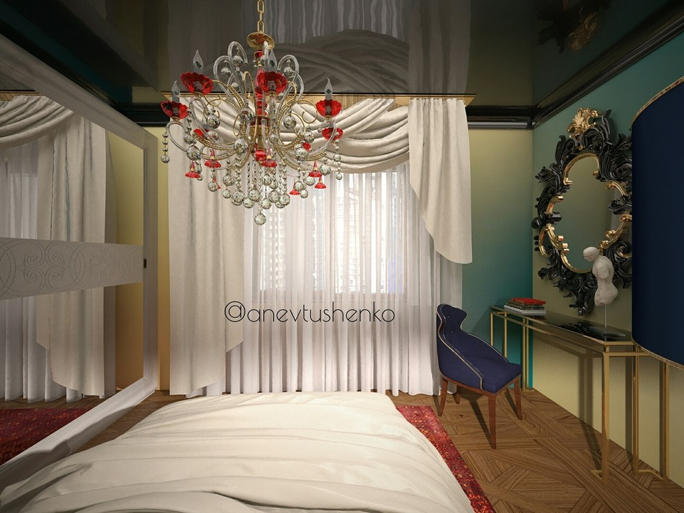 Интерьер квартиры в стиле Фьюжн.