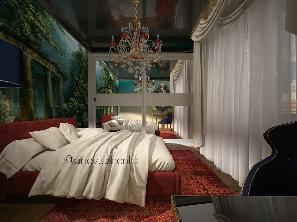 Интерьер квартиры в стиле Фьюжн.