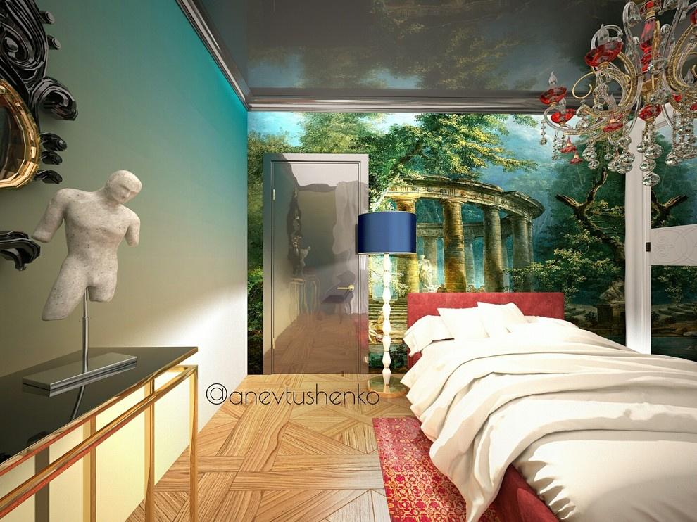 Интерьер квартиры в стиле Фьюжн.