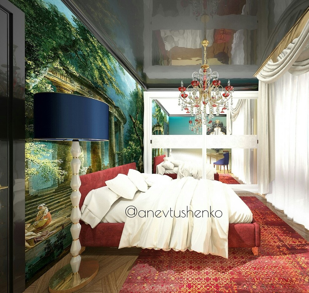 Интерьер квартиры в стиле Фьюжн.