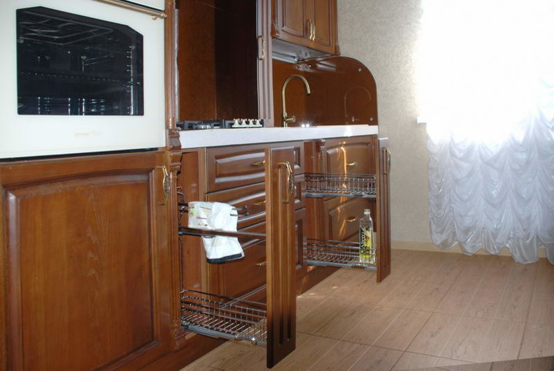 Кухня в загородном доме