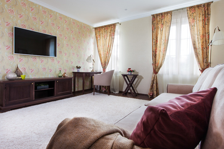 Гостевой дом в стиле деревенской классики