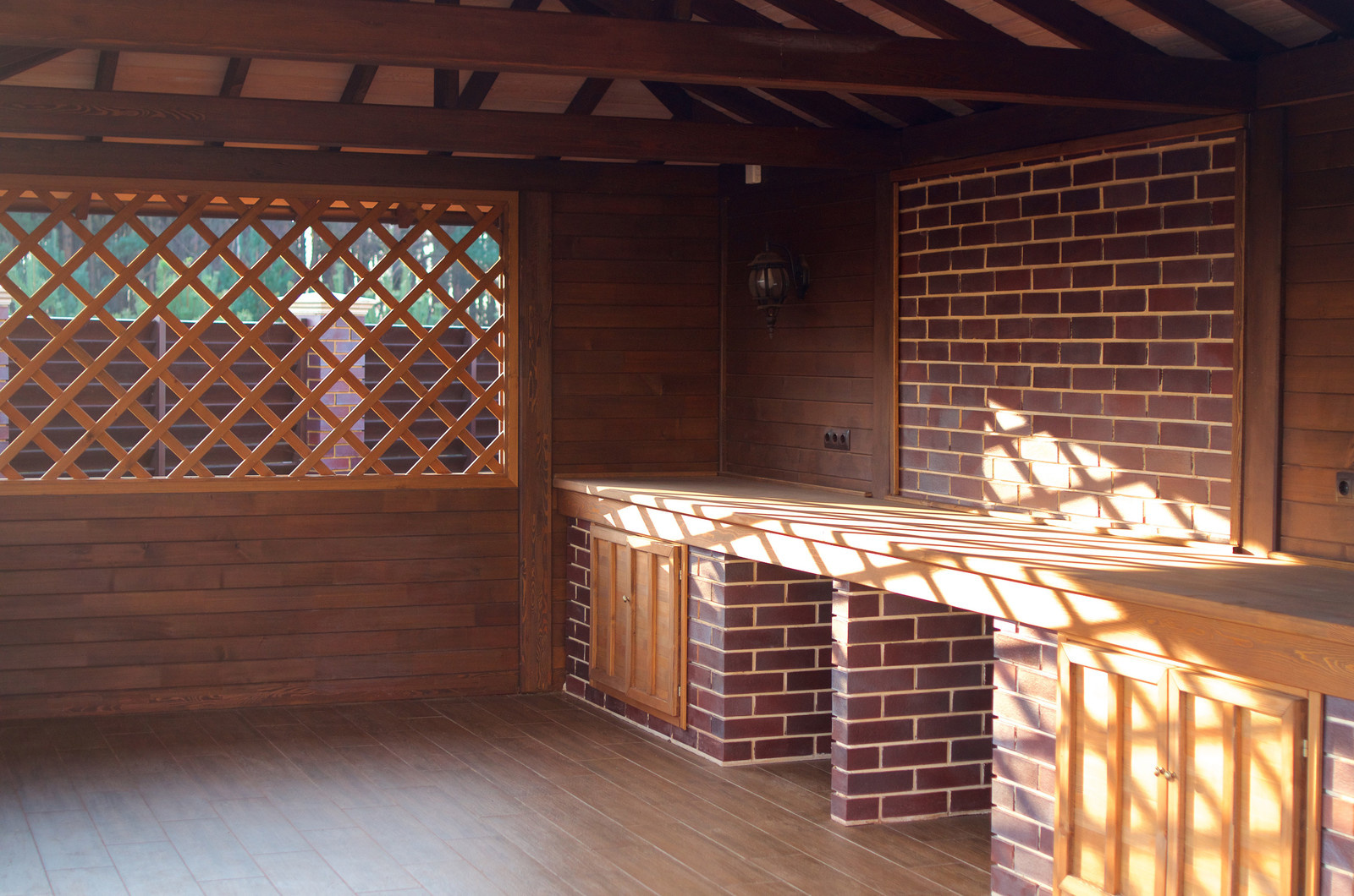 Обложка проекта: Беседка для барбекю