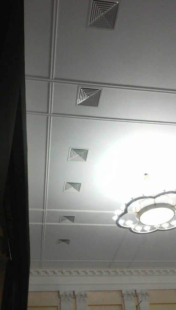 Актовый зал со старинной лепниной