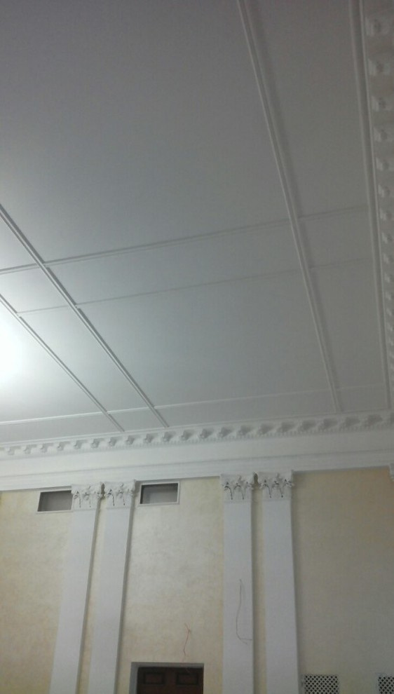 Актовый зал со старинной лепниной