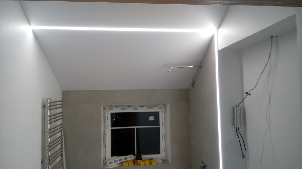 Обложка проекта: Освещение и потолок в частном доме в Пушкино