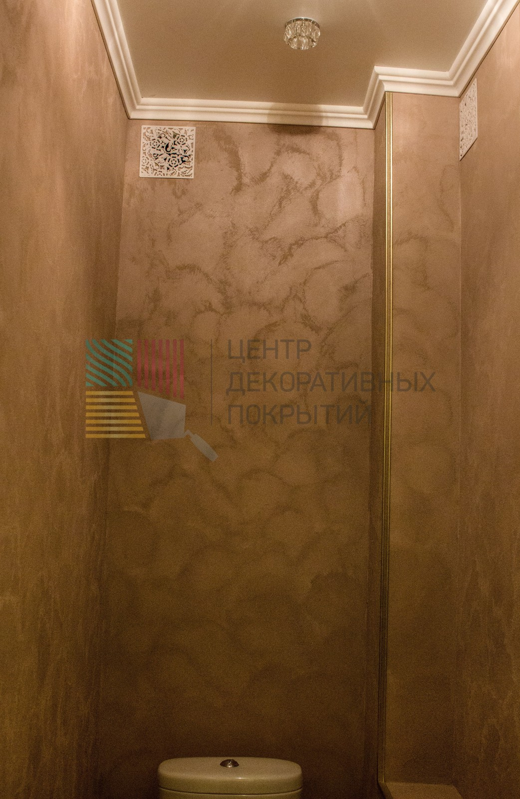 Декоративная отделка ванной комнаты