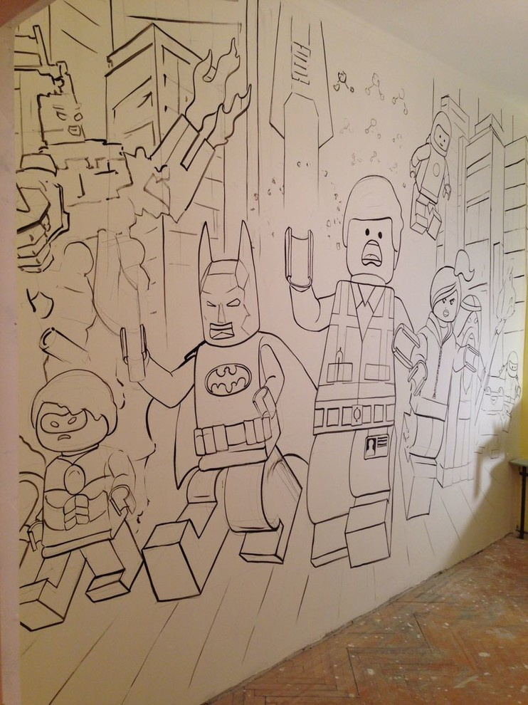 Стена по мотивам Лего. Часть 2